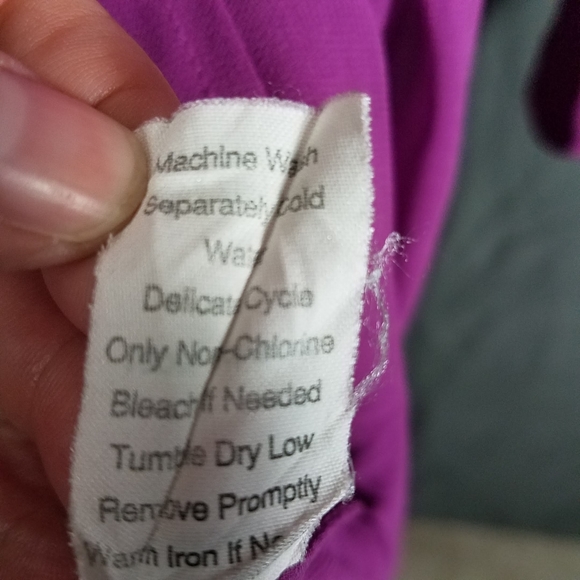 CAbi Purple Passion Sheer Large Blouse - Picture 2 of 13